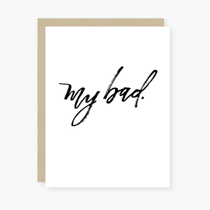 my bad sorry card for wholesale by 2021 Co.