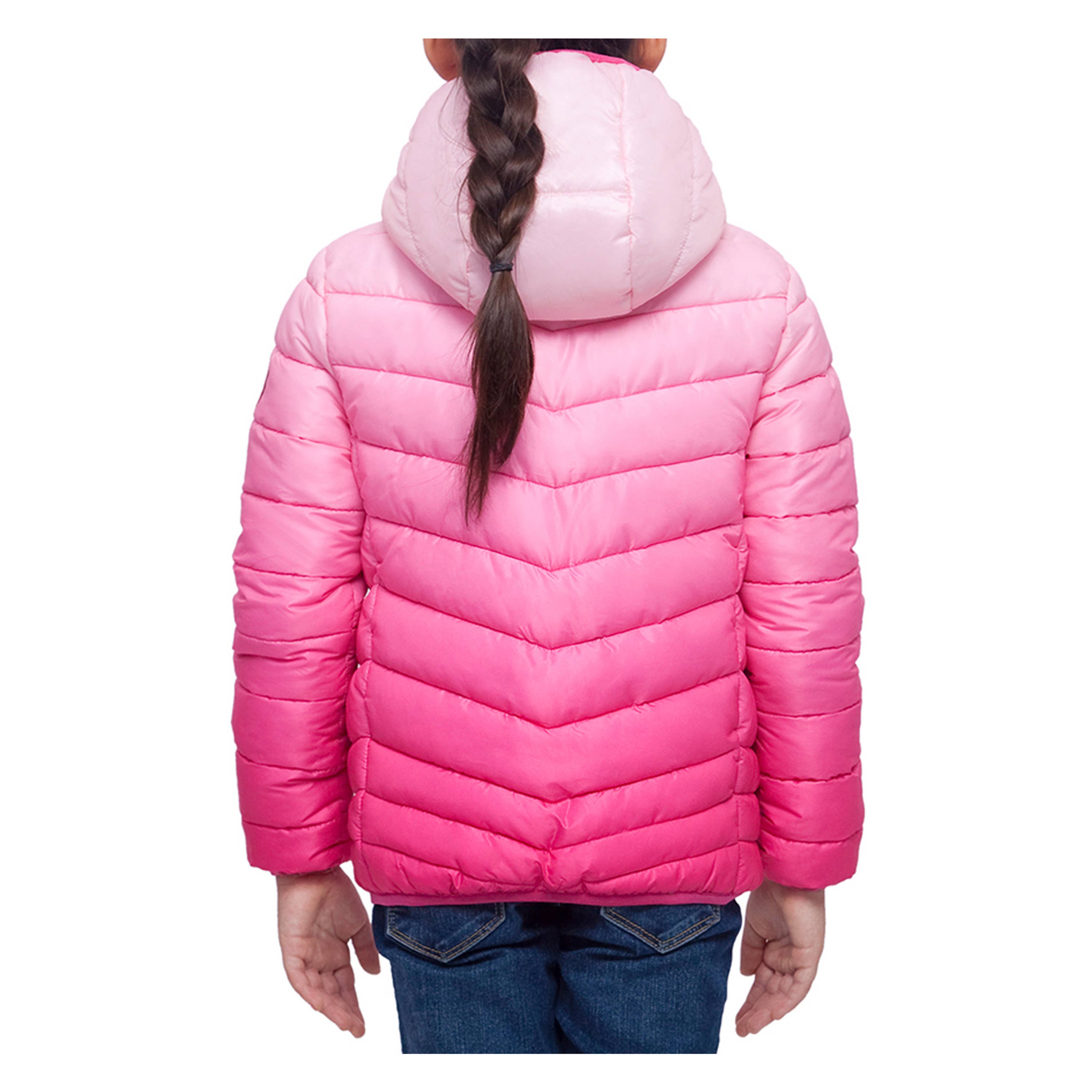 Rokka & Rolla - Wholesale Puffer Jacket - Kids - Girls' Reversible Light Puffer Jacket Coat11