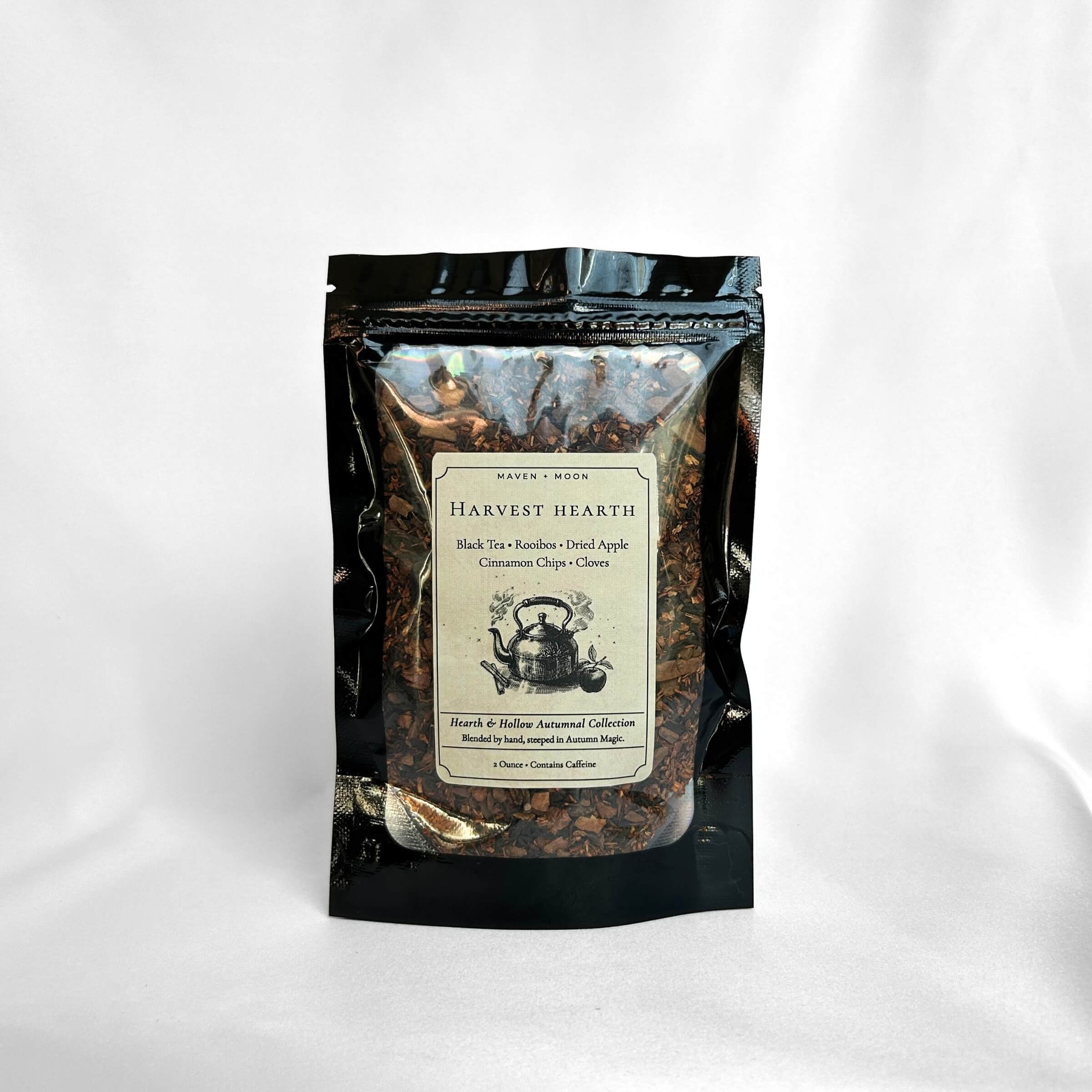 MAVEN + MOON – Chá solto por atacado – Mistura de Chá de Outono Harvest Hearth - 2 oz / Mistura Personalizada0