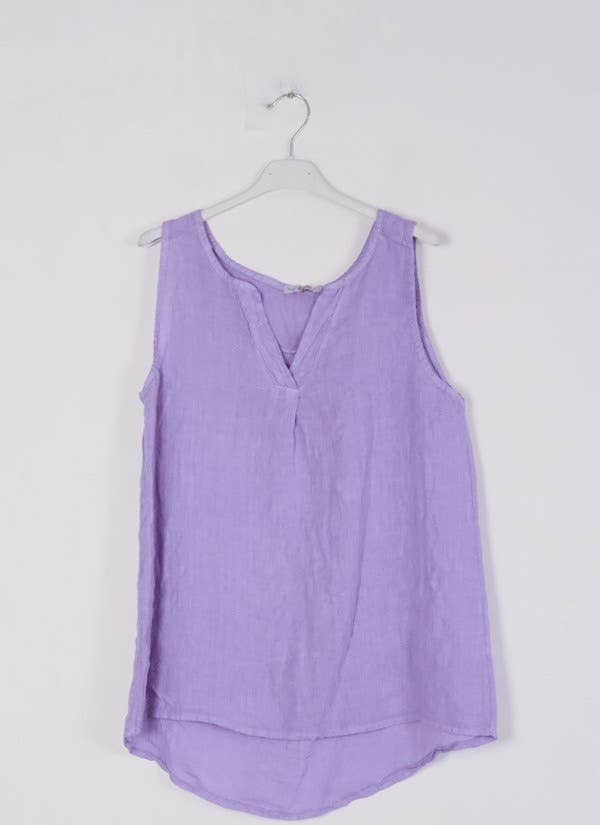LÉA & LUC - Wholesale Tunic - Women's - 100% Linen Tank Top REF. 3800921
