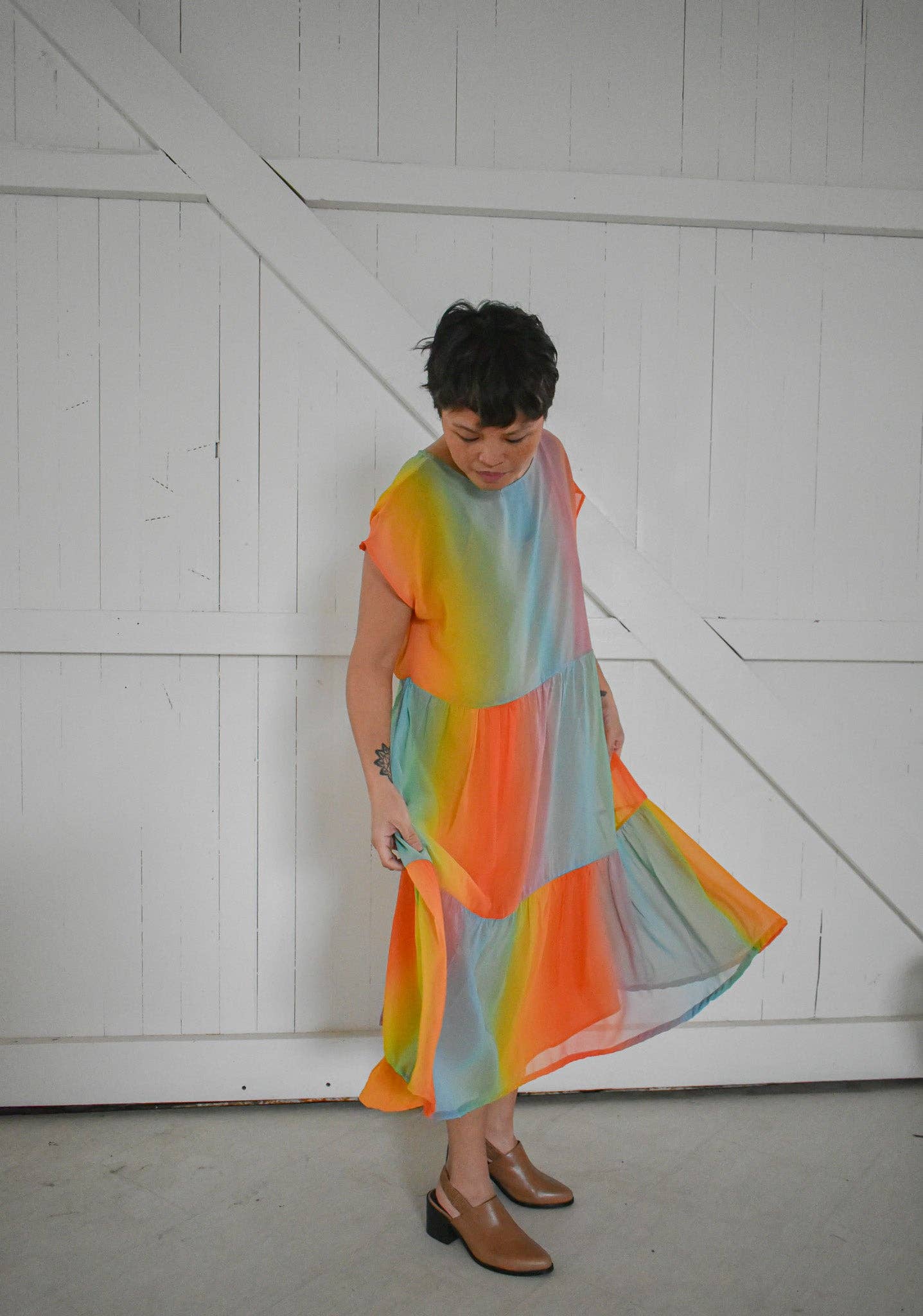 Altar - Wholesale Dress - Women's - Prism Dress in Sunrise7
