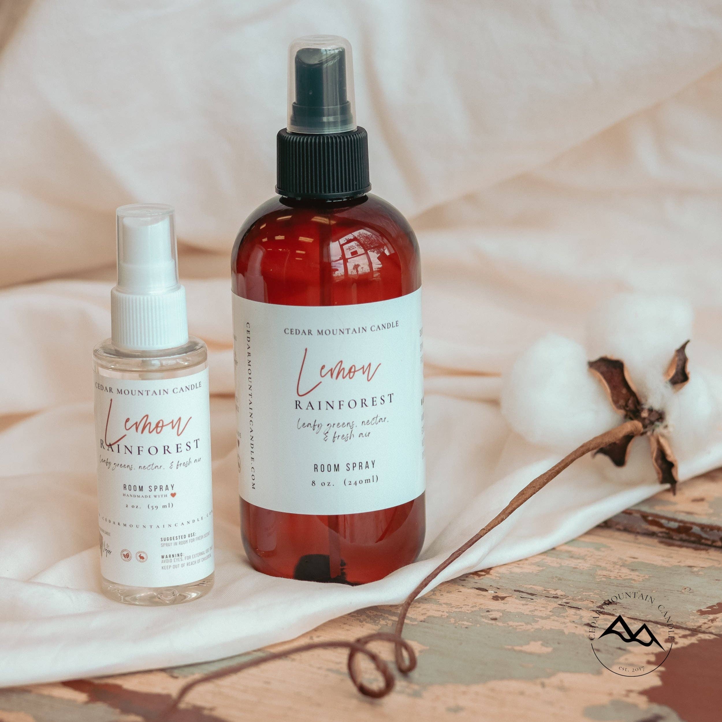 Cedar Mountain Candle - Wholesale Room & Linen Spray - 2 oz Room Spray - Spiced Cranberry Apple4