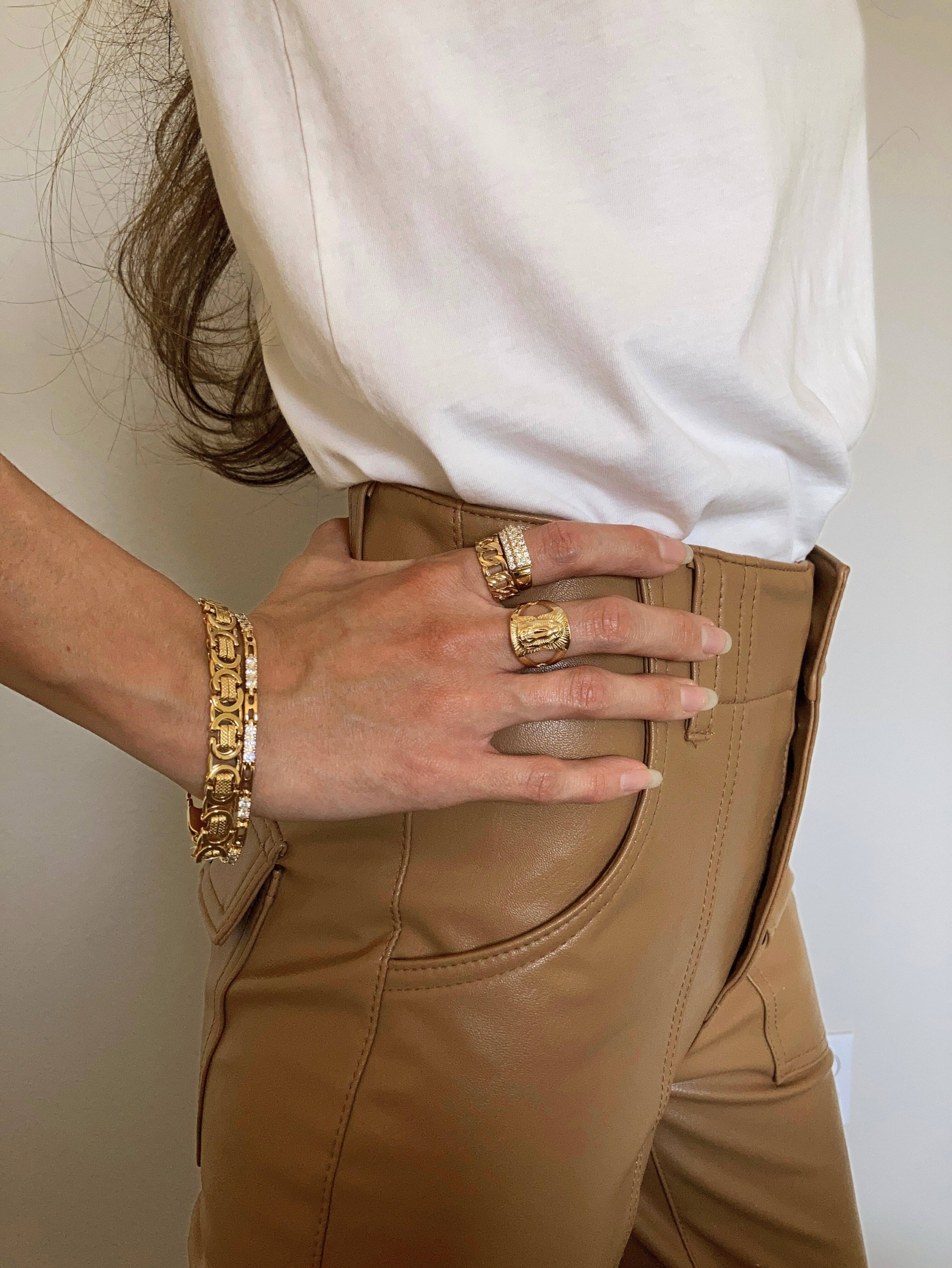 SPARROW - Wholesale Chain Ring - The Jada Chain Link Ring5