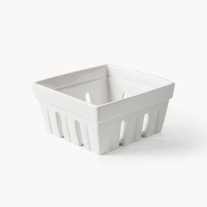 MIAMIO - Wholesale Fruit Basket - Ceramic Berry Basket Set of 21