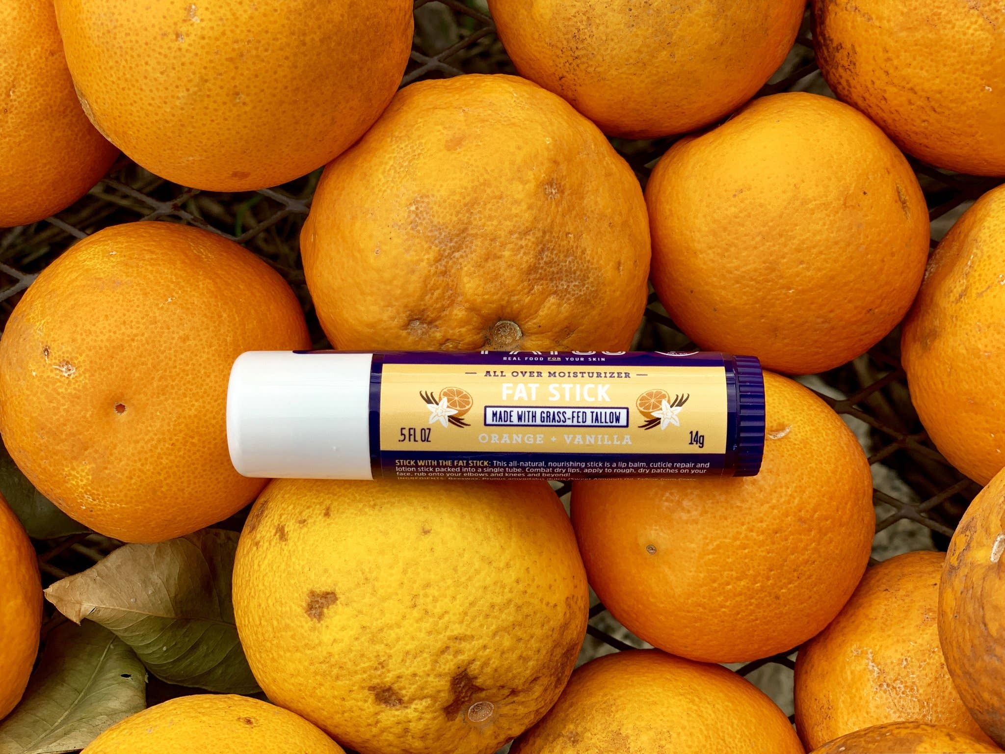 FATCO - Wholesale Lip Balm - Fat Stick, Orange+Vanilla - 0.5 oz6