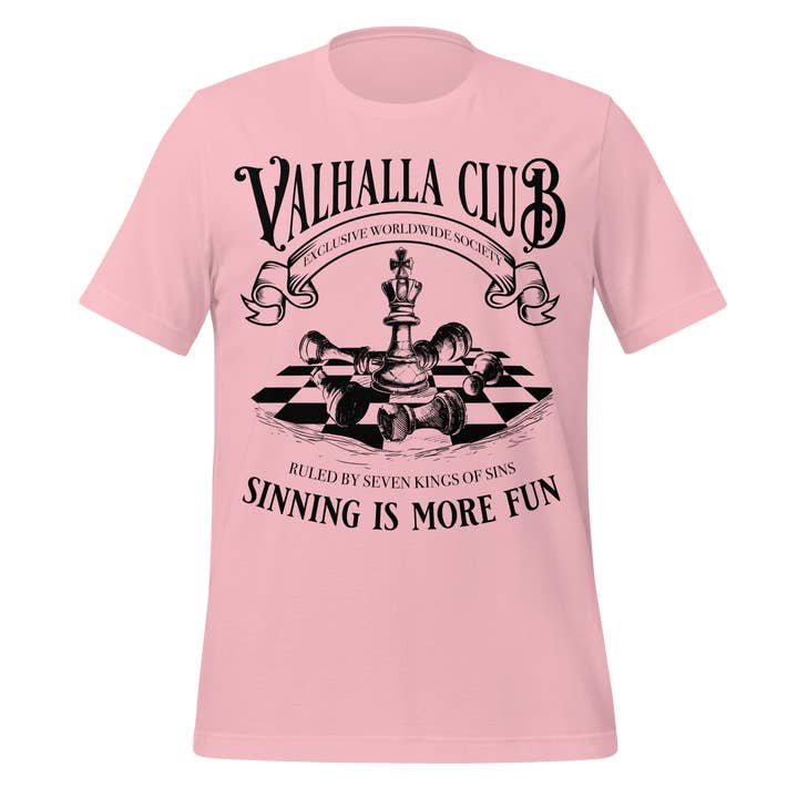MagicMerchEmporium - Wholesale Screen Printed T-Shirt - Unisex - Valhalla Club Tee4