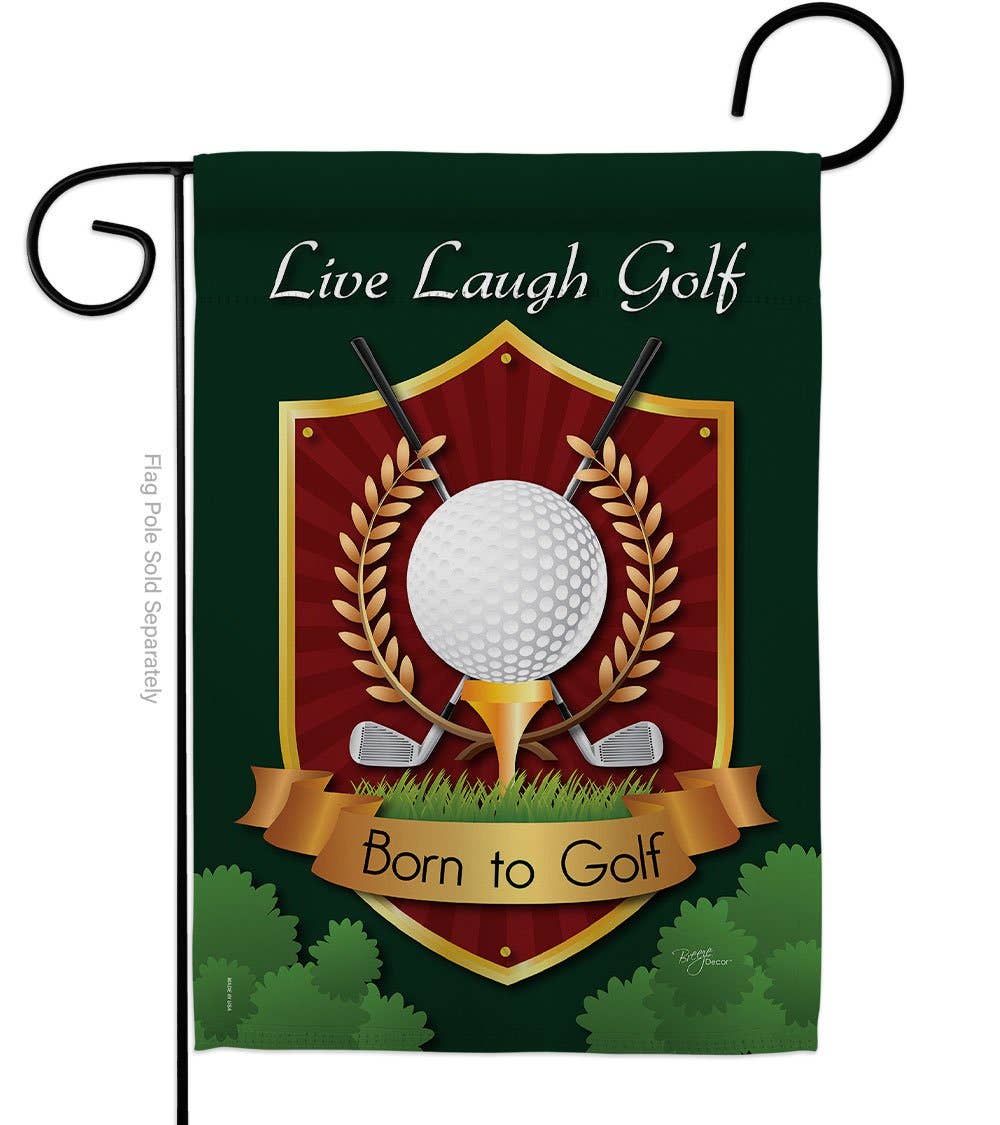 Two Group Flag Co - Wholesale Flag - Live, Laugh, Golf Sports Decor Flag0