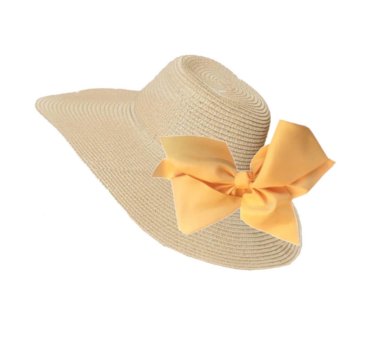 Peachy Pendants - Wholesale Straw Hat - Women's - The Chatham Straw Hat with Interchangeable Bow -Choose Color7
