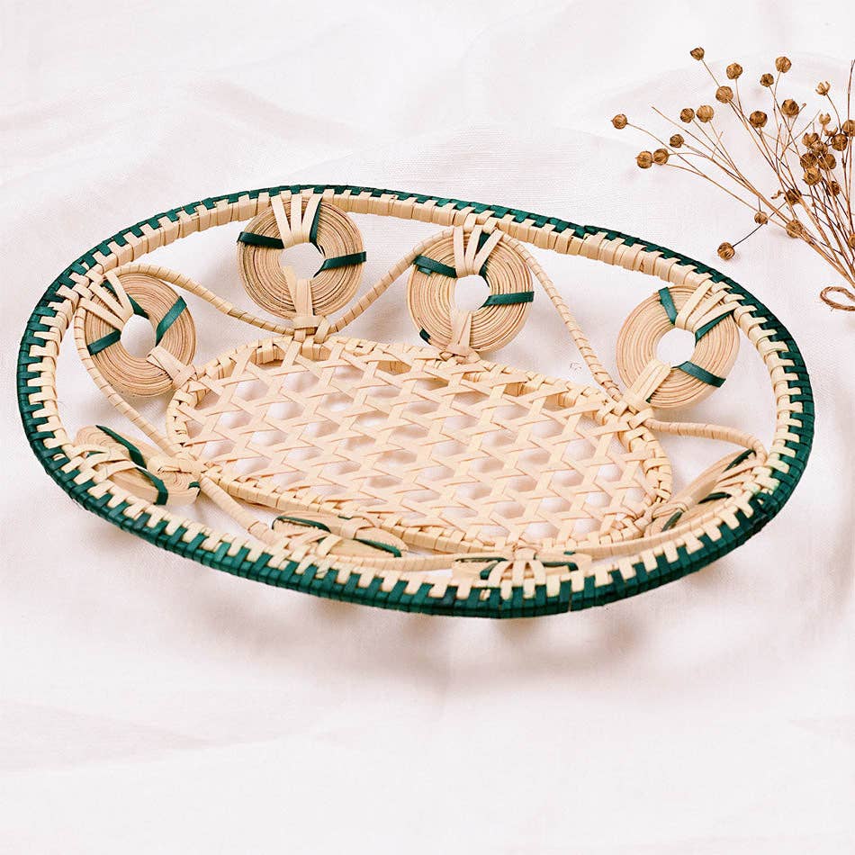 Svadia - Wholesale Decorative Tray - Bloom Boat Oval bricka6