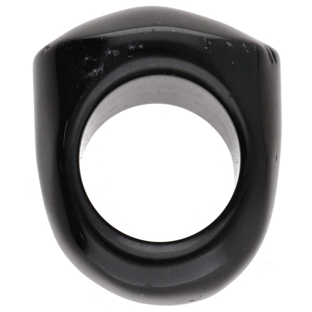Vives de la Cortada S.L - Wholesale Multi-Stone Ring - Thick Obsidian Ring1