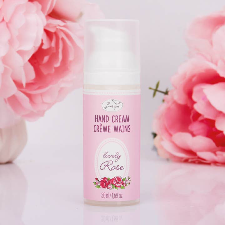 Hand Cream Lovely Rose - floral scent and soft hands for wholesale by BadeFee
