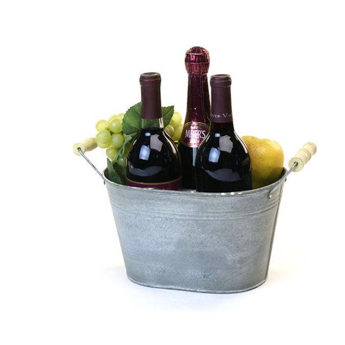 Buhi Imports - Wholesale Bucket/pail - Oval Tub 10" Vintage1