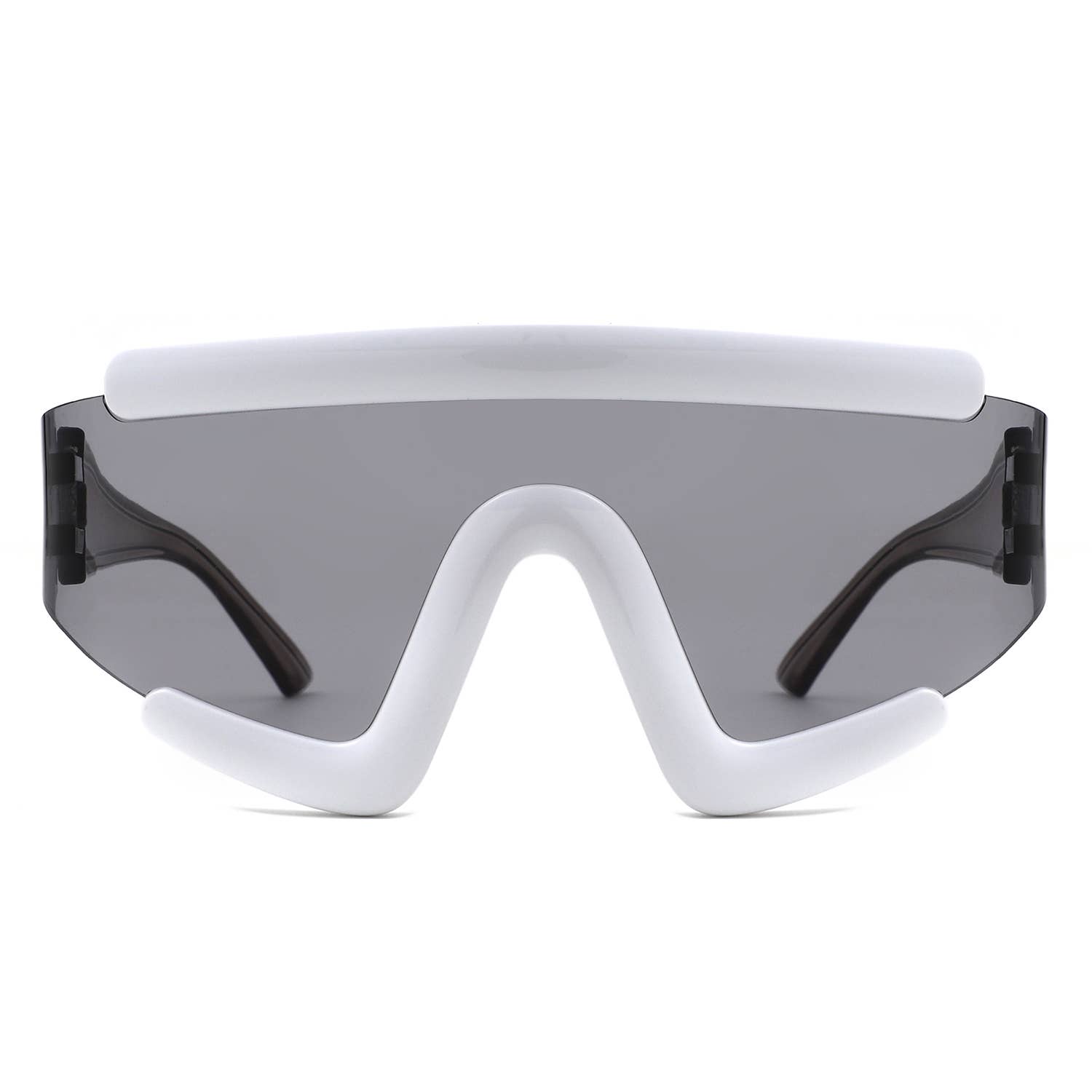 Cramilo Eyewear - Wholesale Sunglasses - Unisex - Oversize Futuristic Shield Wraparound Visor Sunglasses10