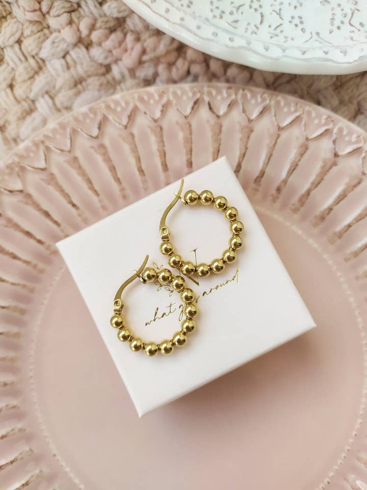 Argolas Effie por atacado de What Goes Around