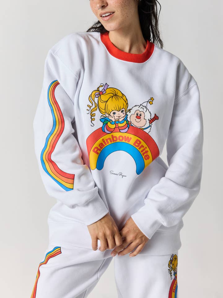 Crewneck Rainbow Brite pour la vente par SAMII RYAN