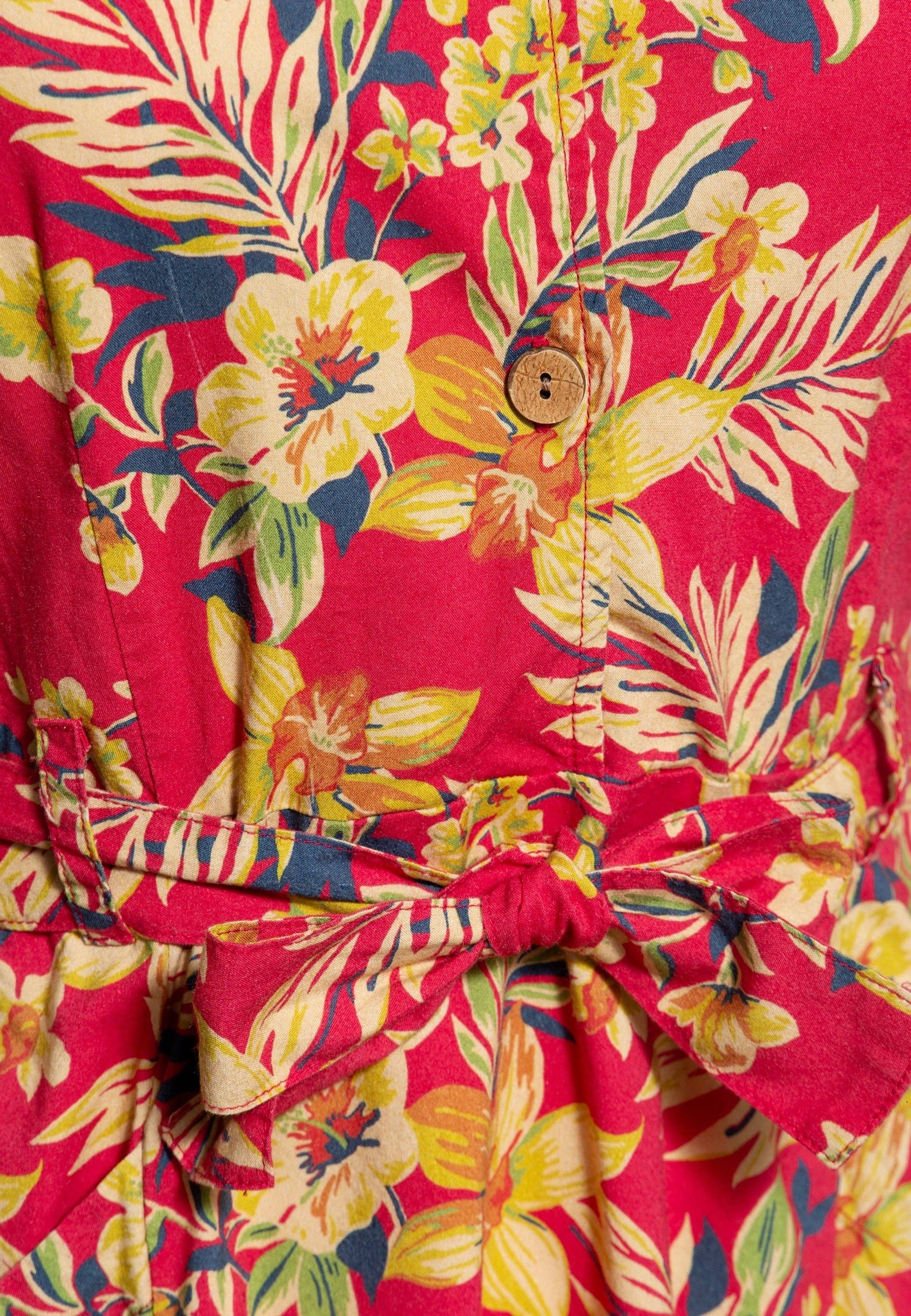 Hawaii Red Swing Dress for wholesale on Faire3