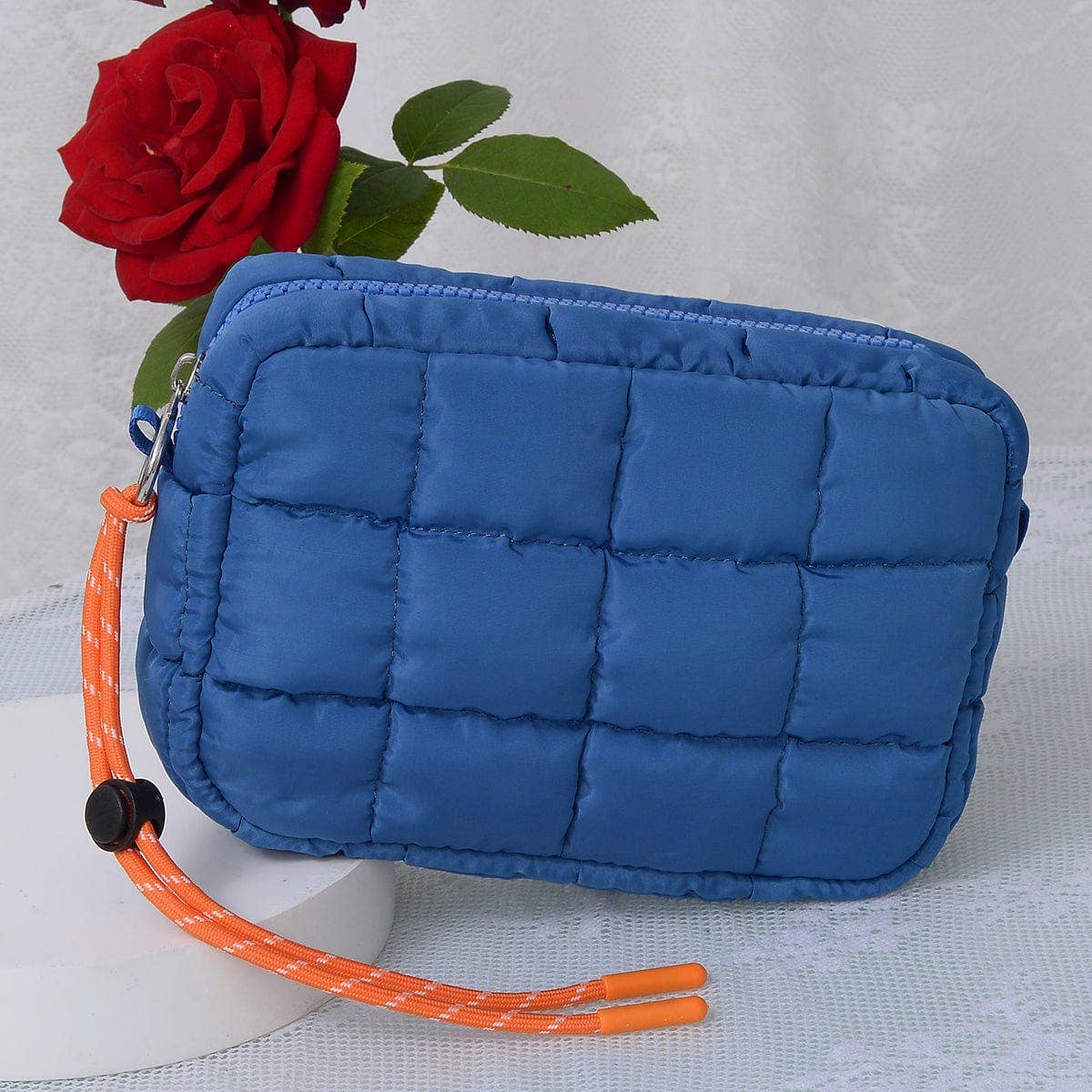 MiMi Wholesale - Wholesale Pouch - Women's - QP008 Nylon Quilted Puffer Clutch/Pouch21