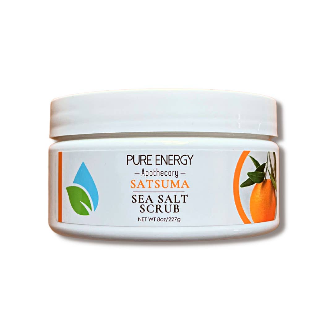 Pure Energy Apothecary - Wholesale Body Scrub/Exfoliant - Sea Salt Scrub - Satsuma