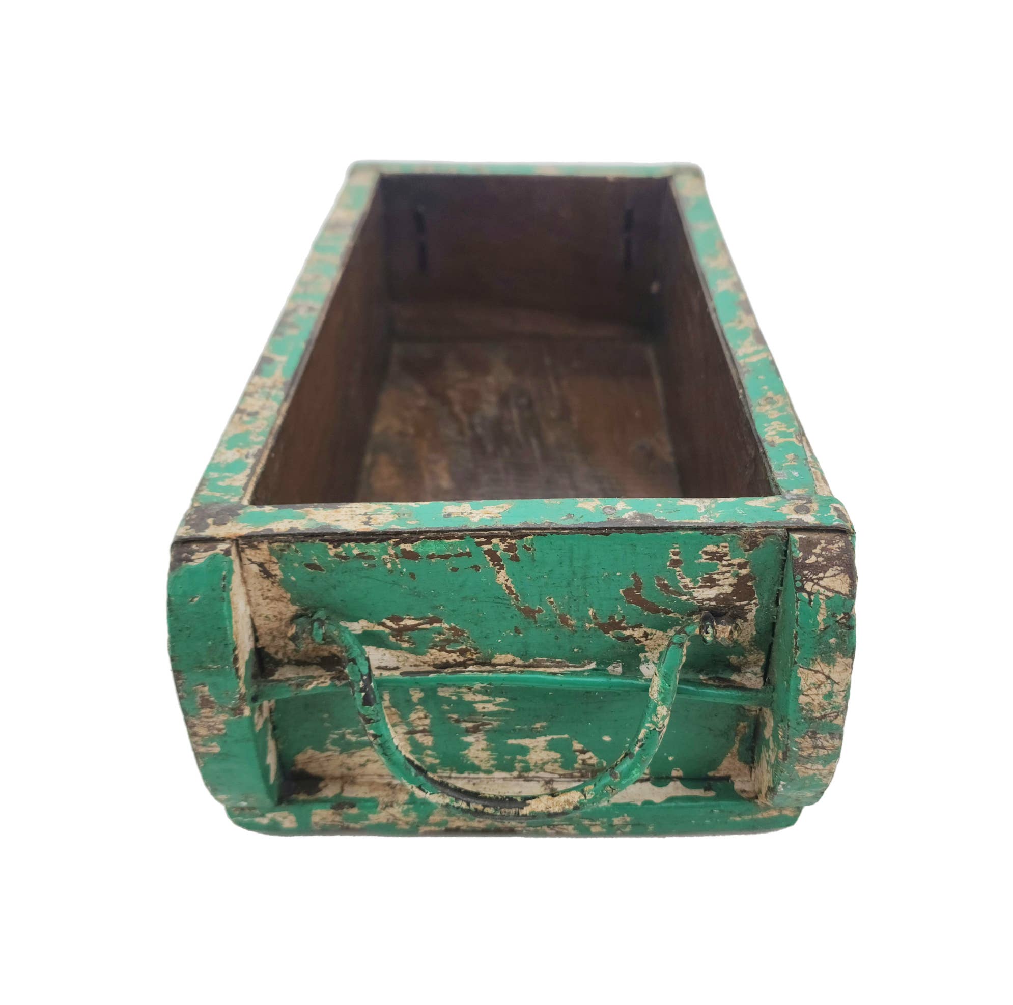 Vintage Addiction - Wholesale Planter Box - Green Vintage Brick Mould/Wooden Planter4