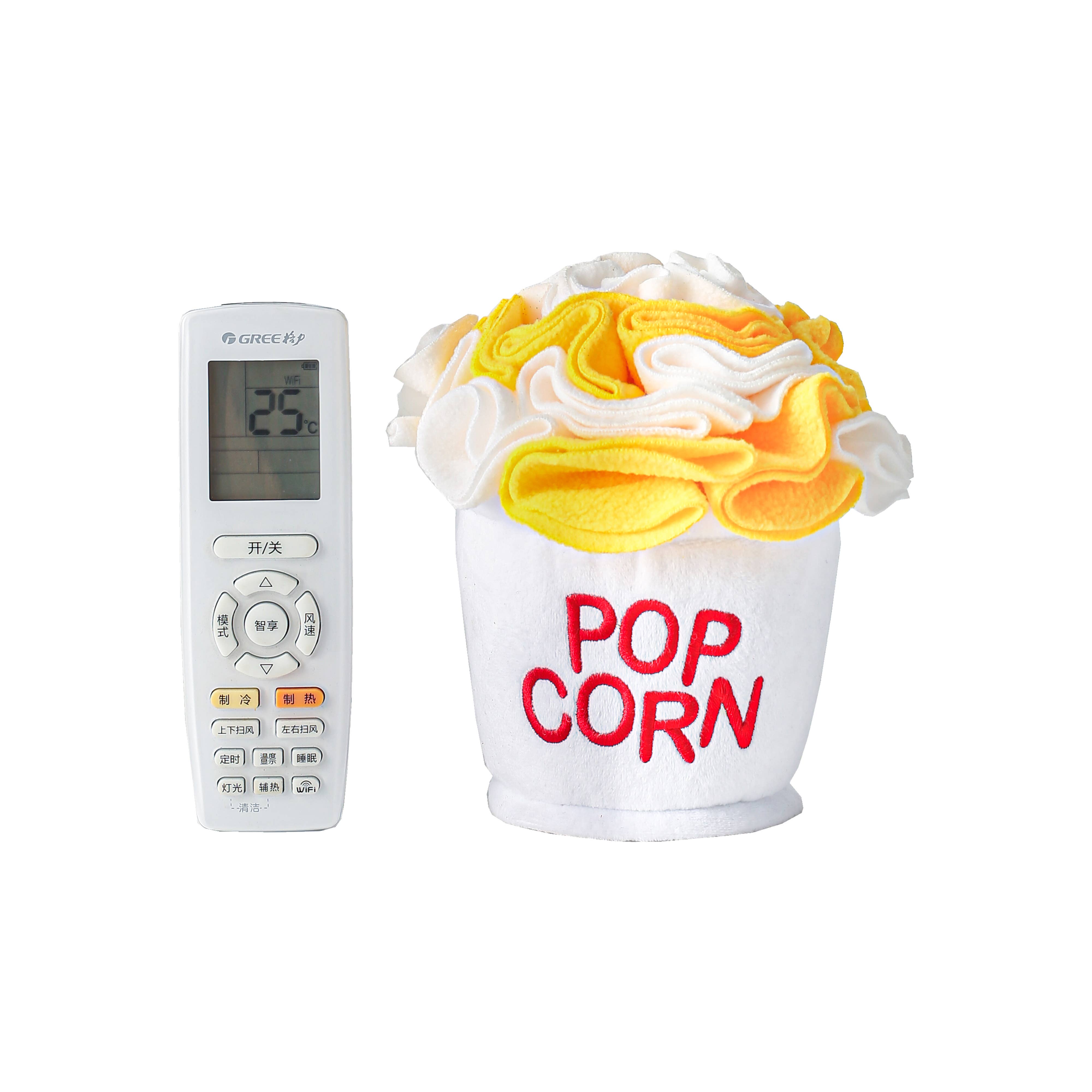 LUFTPETS - Wholesale Pet Plush Toy - Dog - Crinkly Popcorn Snuffle Toy – Treat Puzzle for Dogs & Cats22