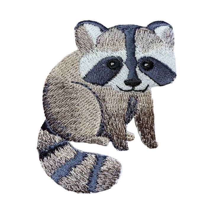 Baby Raccoon, Animals, Facing Right, Iron on Patch for wholesale by Wholesale Applique