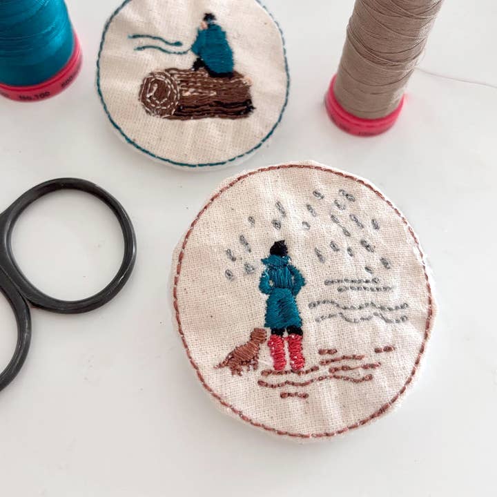 Storm Watching Pin for wholesale by Saturna Outdoor Research