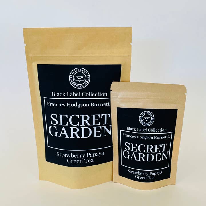 NovelTea Bookstore & Gifts - Wholesale Loose Tea - The Secret Garden Inspired - Strawberry Papaya GREEN TEA