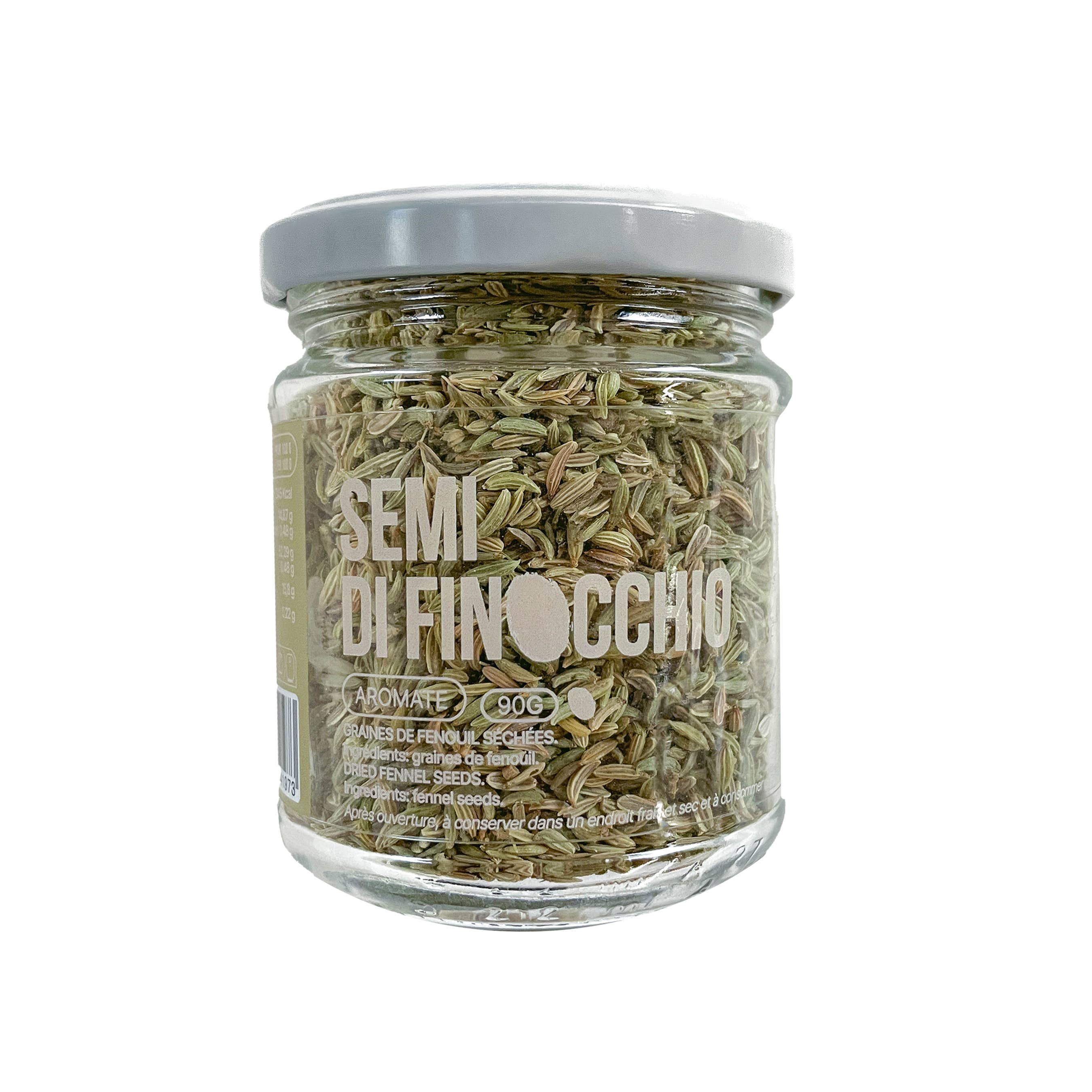 OLIO DI SERRA – Großhandel Kräuter – Fenchelsamen - Fenchelsamen aus dem Gargano (90g)