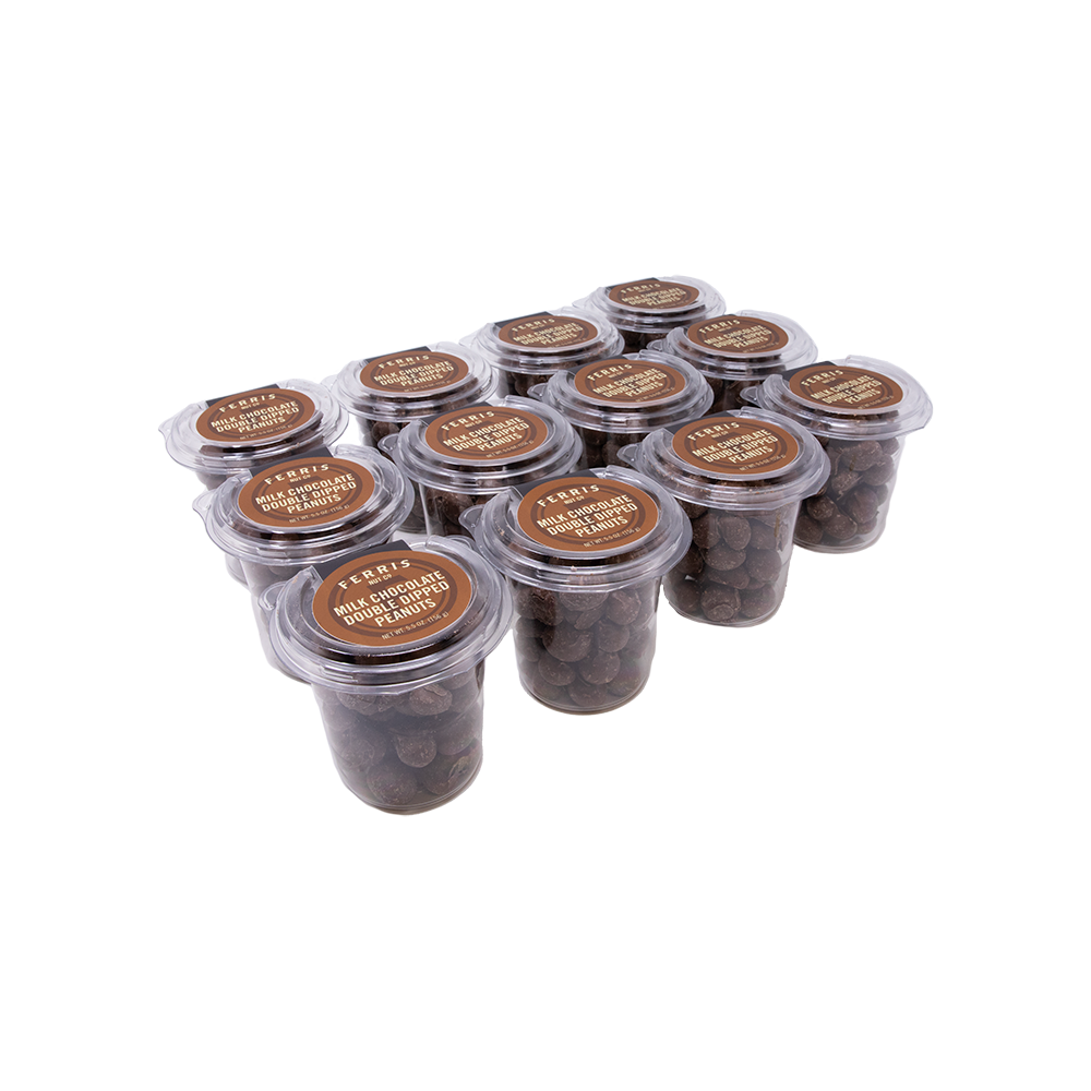 Ferris Coffee & Nut Co. - Wholesale Chocolate Covered Sweets - Double Dipped Peanuts 5.5 oz.1