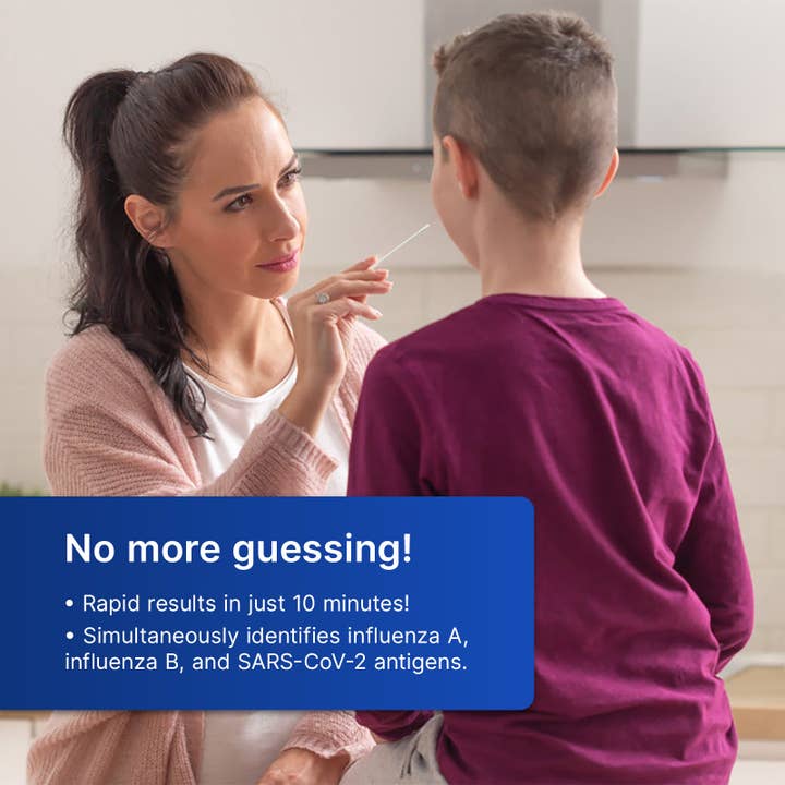 CorDx - Wholesale First Aid Kit - CorDx TyFast Flu A/B & Covid-19 Multiplex Rapid Test7