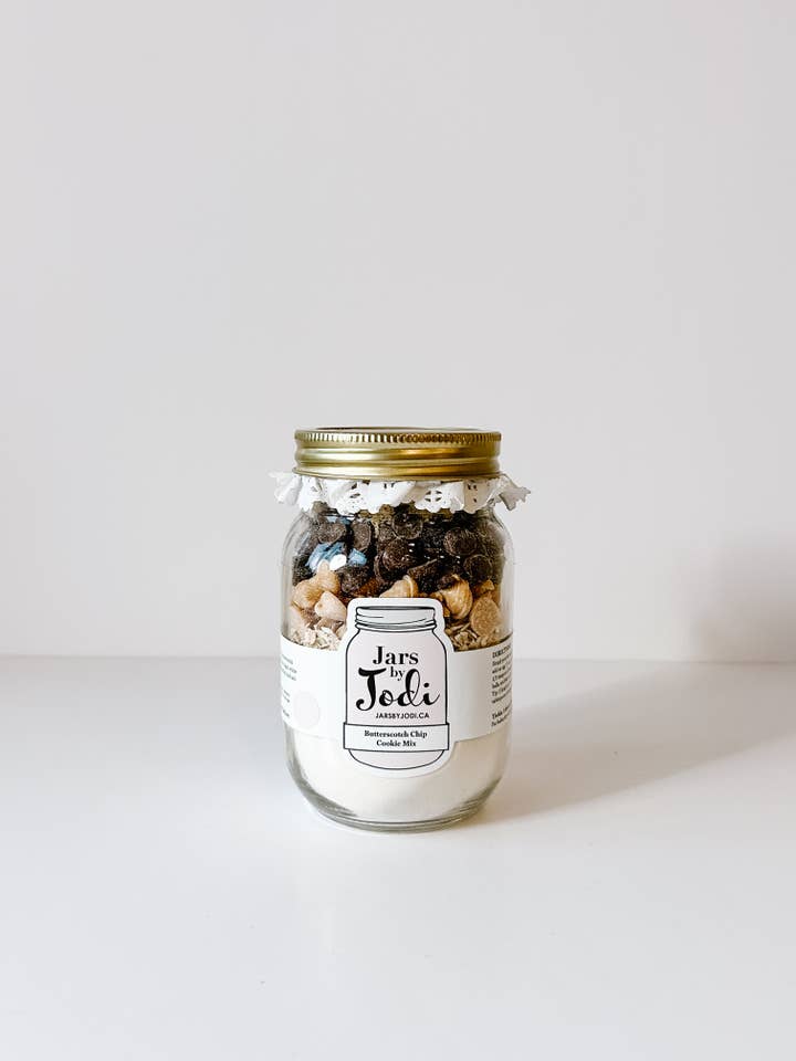 Butterscotch Chip Cookie Mix for wholesale by Jars by Jodi