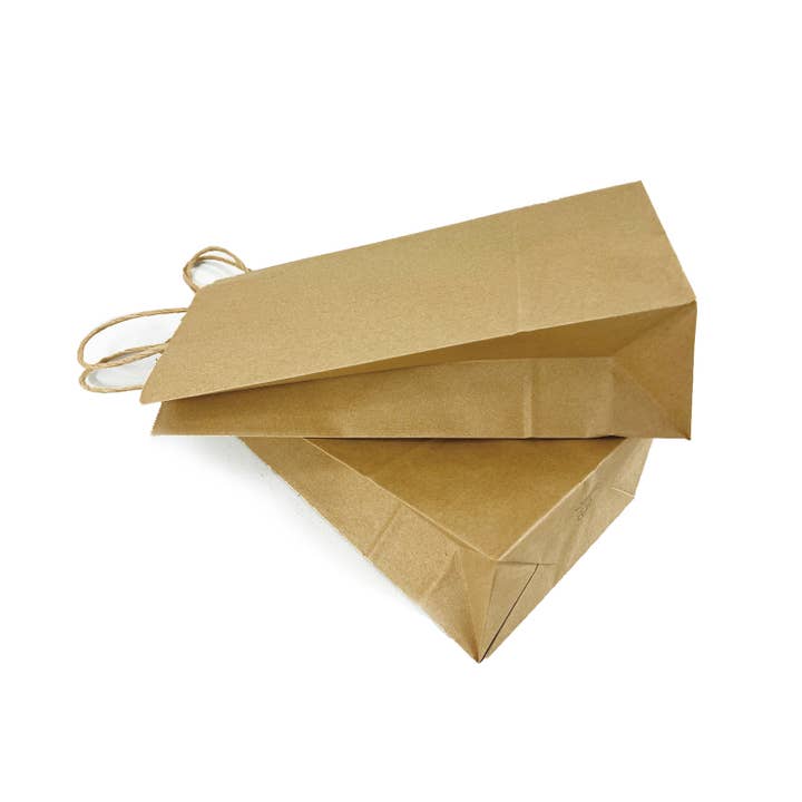 Kis Paper - Wholesale Wine Gift Bag - Double Wine 6.5x3.5x12.375 inches Kraft Paper Bags2