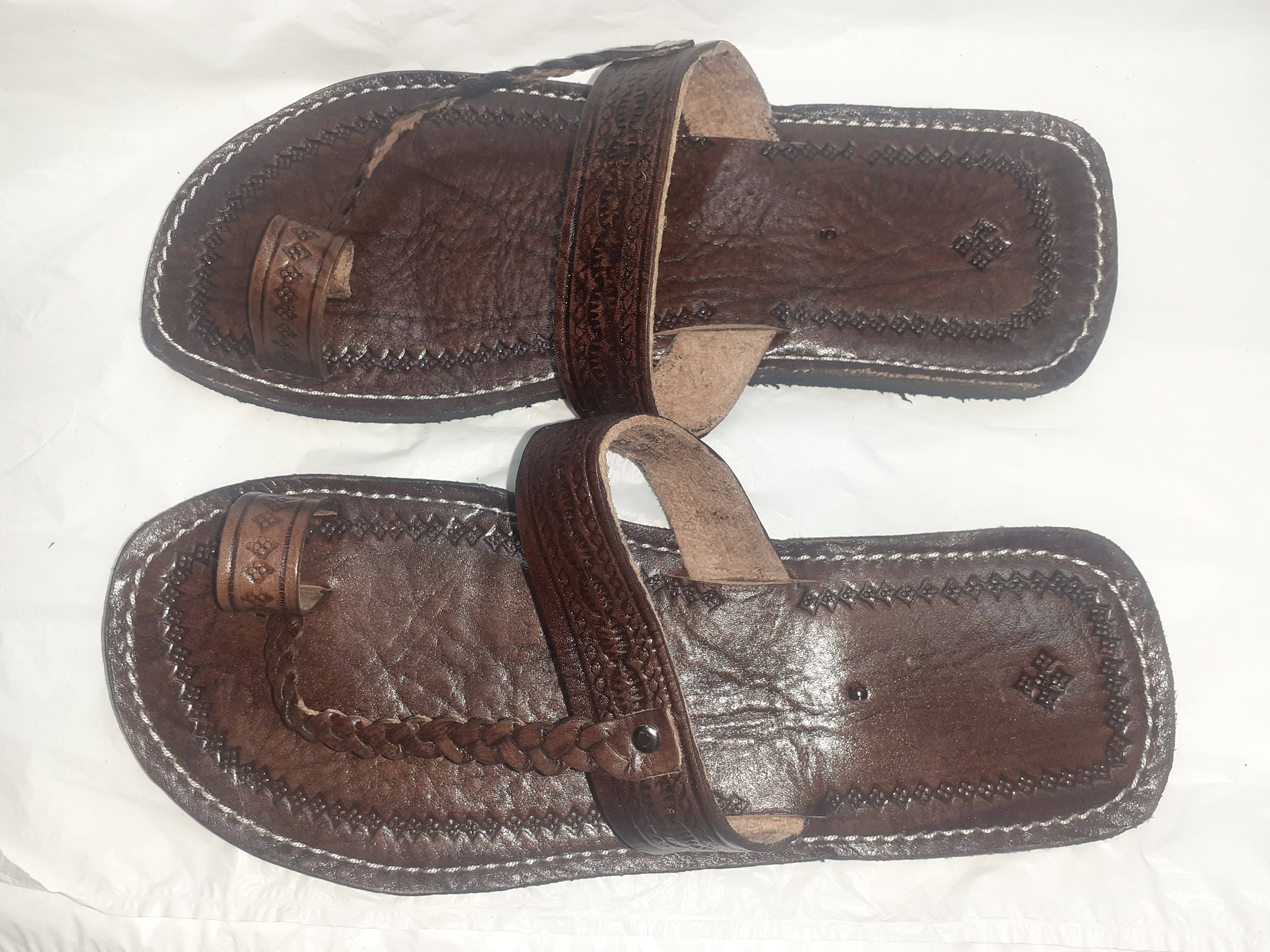 Hecho a mano – wholesale Sandals – Women's – Leather sandals. Dark brown3