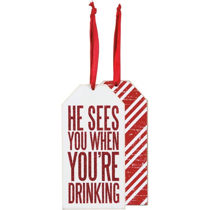 You're Drinking Bottle Tag for wholesale by Primitives by Kathy