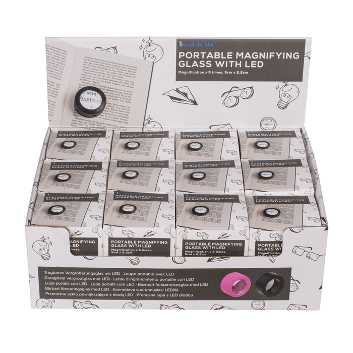 Out of the blue KG - Wholesale Magnifying Glass - Portable Magnifying Glass with LED1