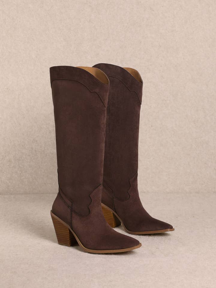 Miracle Miles (Mi.iM) - Wholesale Boots - Women's - Classy Suede Western Women's Boots