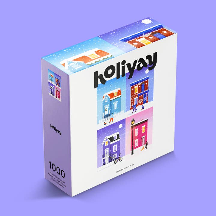 Snowy in Montreal for wholesale by Holiyay puzzles