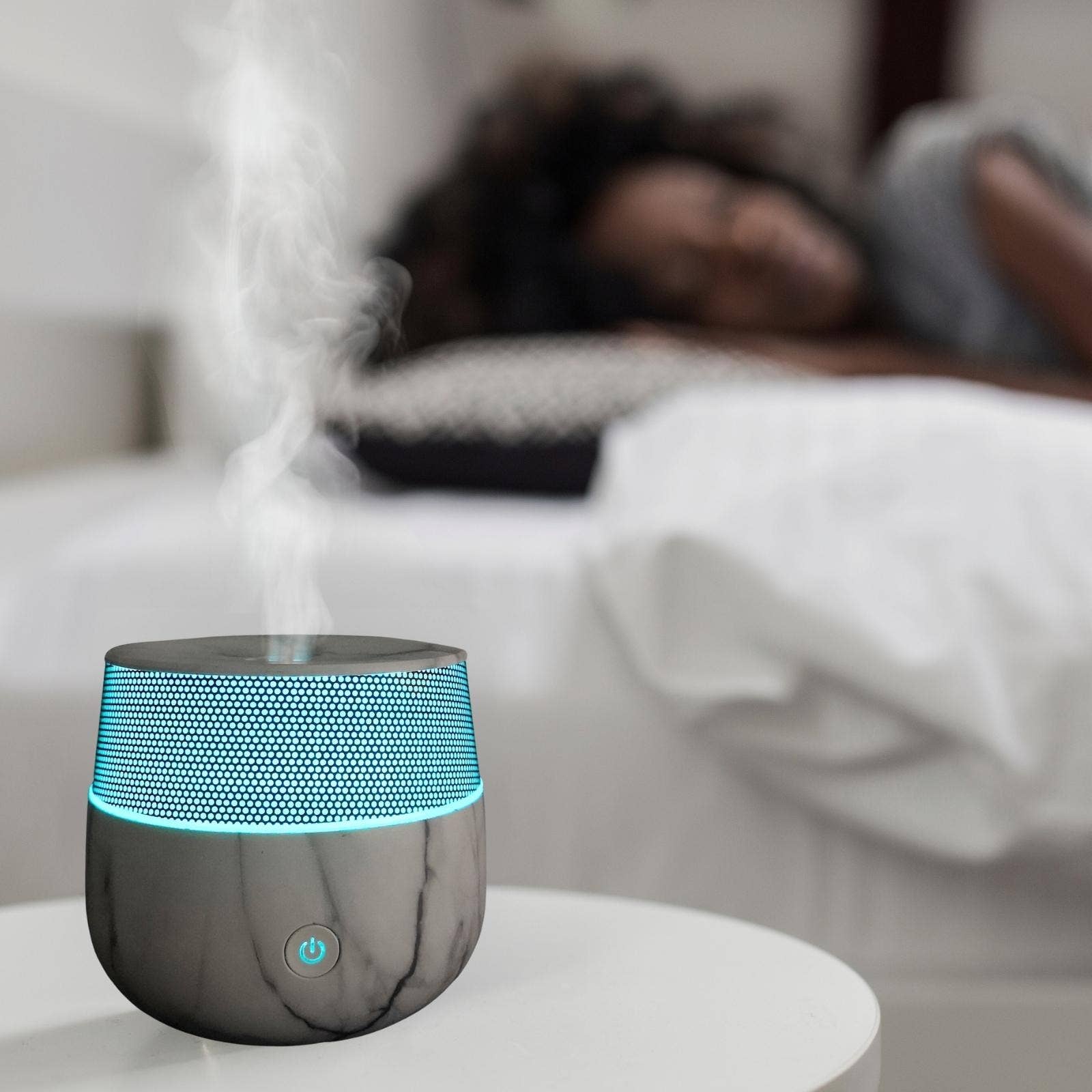 Zen'Arôme – wholesale Elektronisk diffusor – Kailo doft- och eterisk oljediffuser med marmormönster4