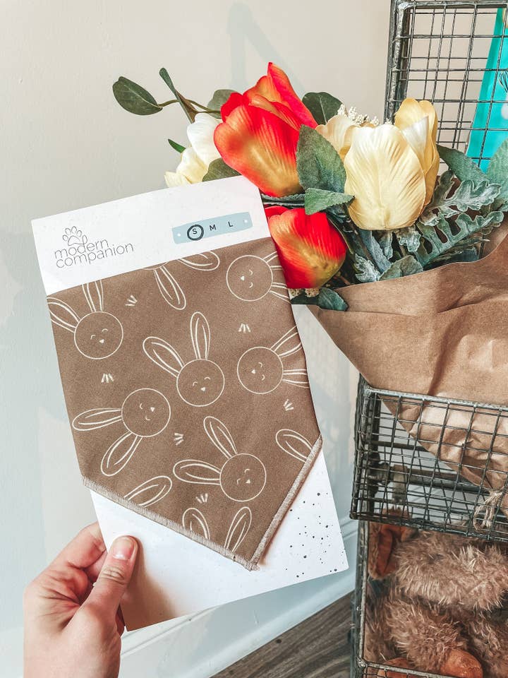 Boho Bunnies Bandana voor wholesale door Modern Companion