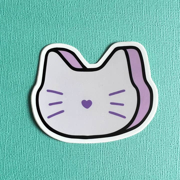 hollymarshmallow - Wholesale Sticker - Marshmallow Cat Sticker3