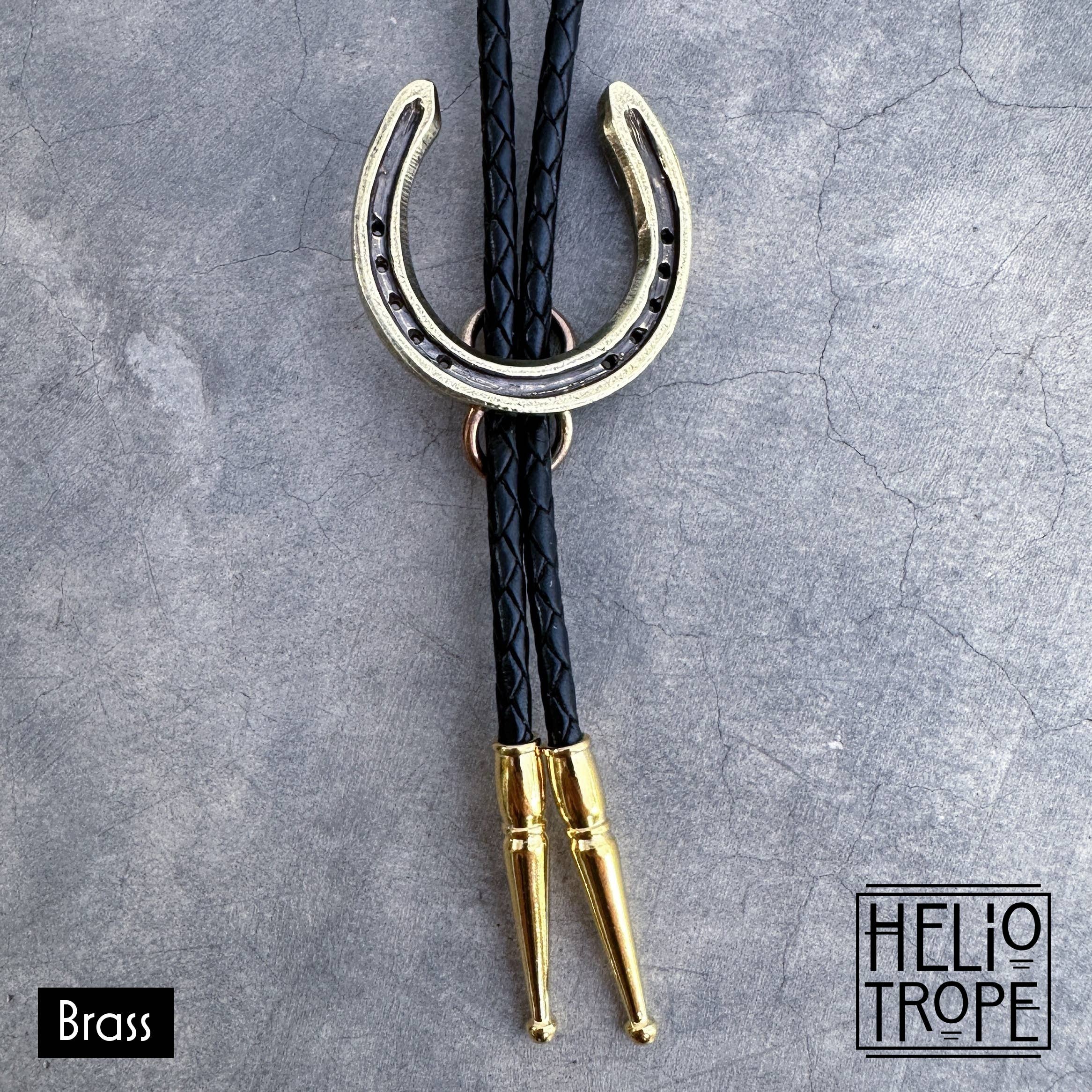 HELIOTROPE - Wholesale Pendant/Charm Necklace - Horseshoe Bolo Tie7