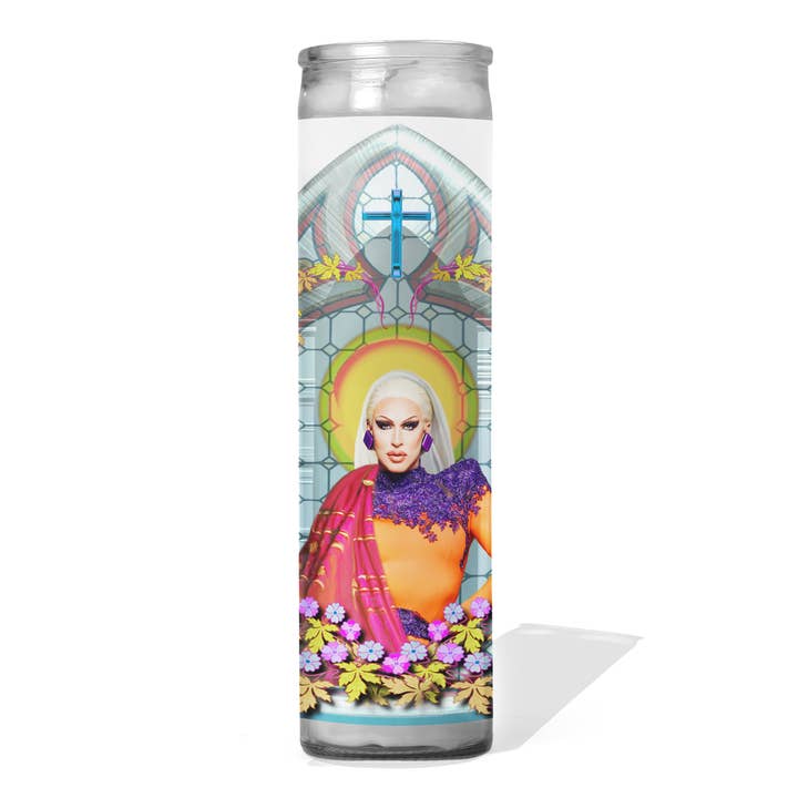 Brooke Lynn Hytes Celebrity Prayer Candle - RuPaul's Drag Race for wholesale by Calm Down Caren