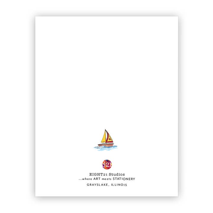 Eight21 Studios + Unique Greeting Cards, Art and Stationery - Wholesale Everyday Greeting Card - Coastal Gift Shop, Nautical Greeting Cards, Maryland Crab9