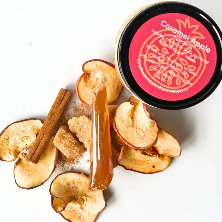 Cocktail Kit Caramel Apple | Bourbon Whiskey Gift for wholesale by Craft Cocktail Infusions
