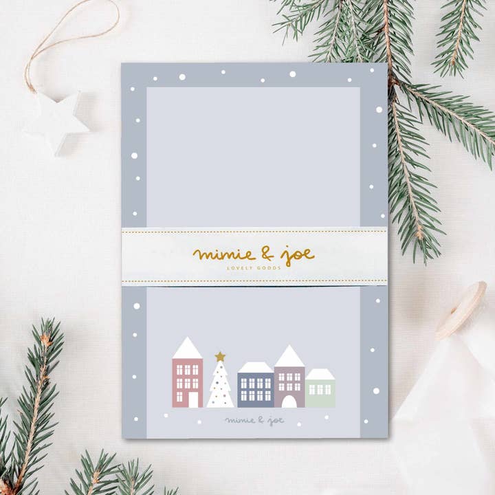 Block "Weihnachtsdorf" für den Großhandel von mimie & joe