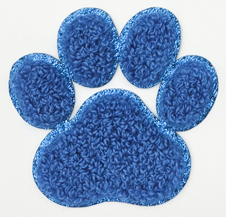 Trendy Transfers - Wholesale Patch - Chenille Paw Print HAT/POCKET Patch4