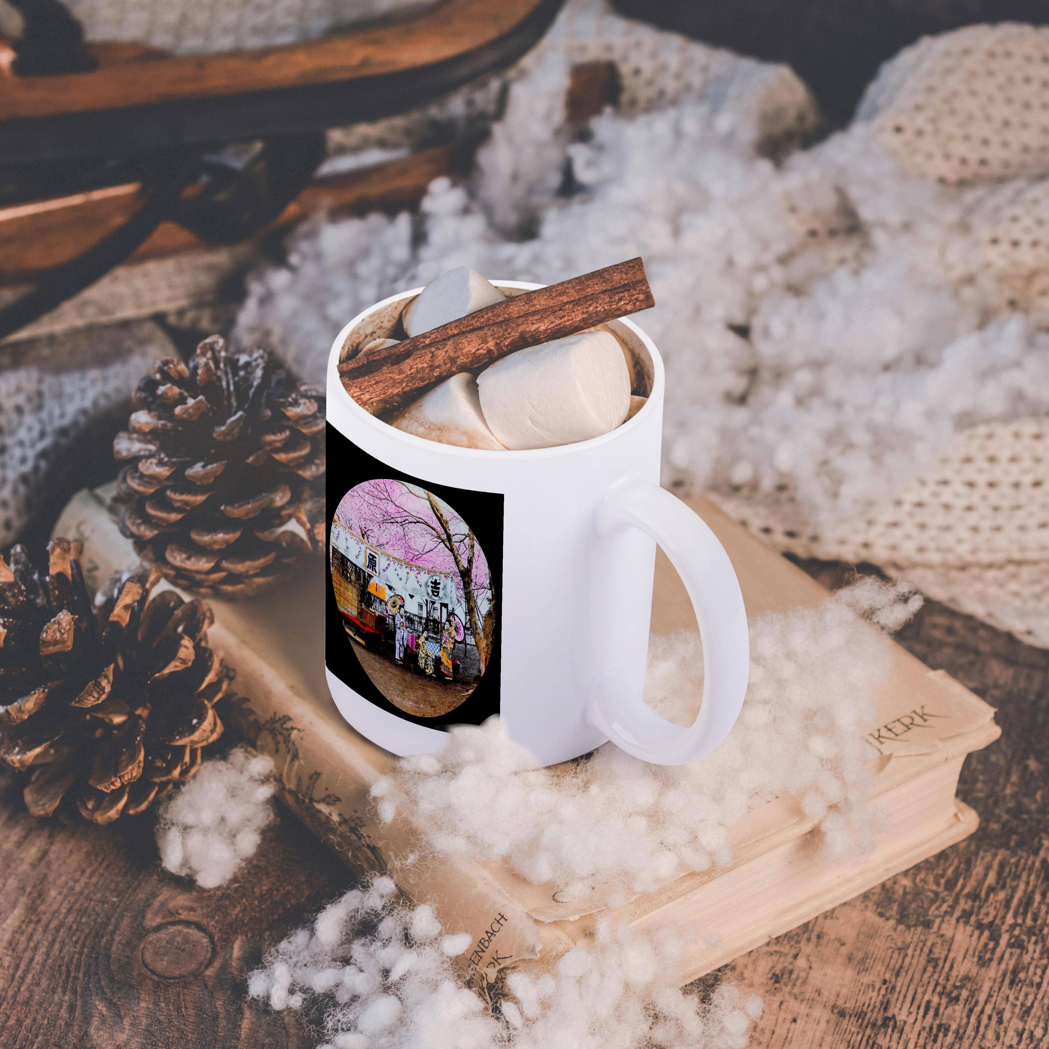 3dRose - Wholesale Coffee Mug - 3dRose, Vintage Japanese Geisha in Yoshiwara District Tokyo Japan, Mug11