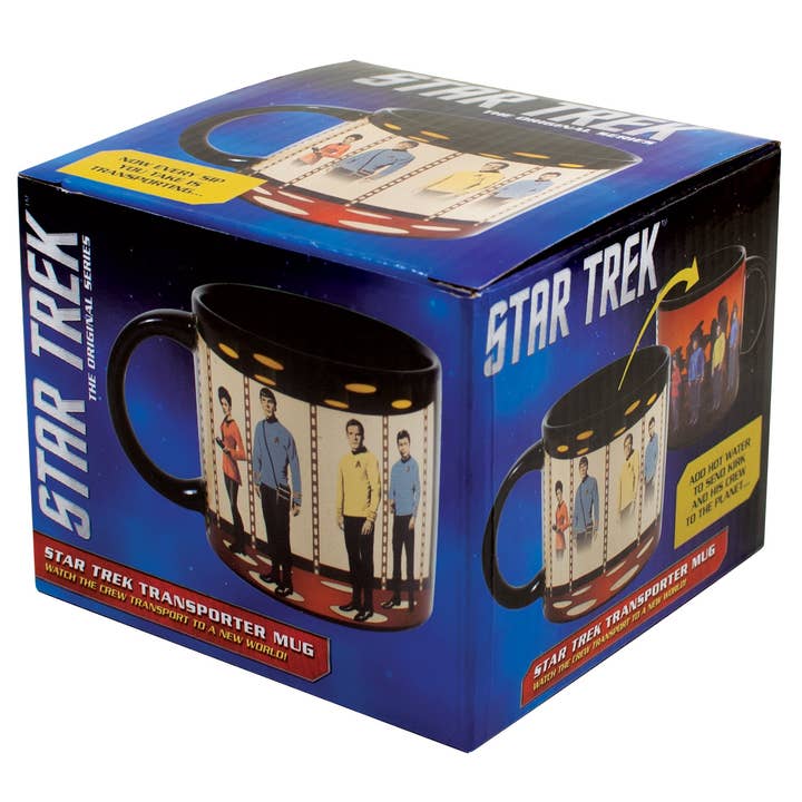 Unemployed Philosophers Guild - Venta al por mayor Taza - Taza termocambiadora Star Trek Transporter