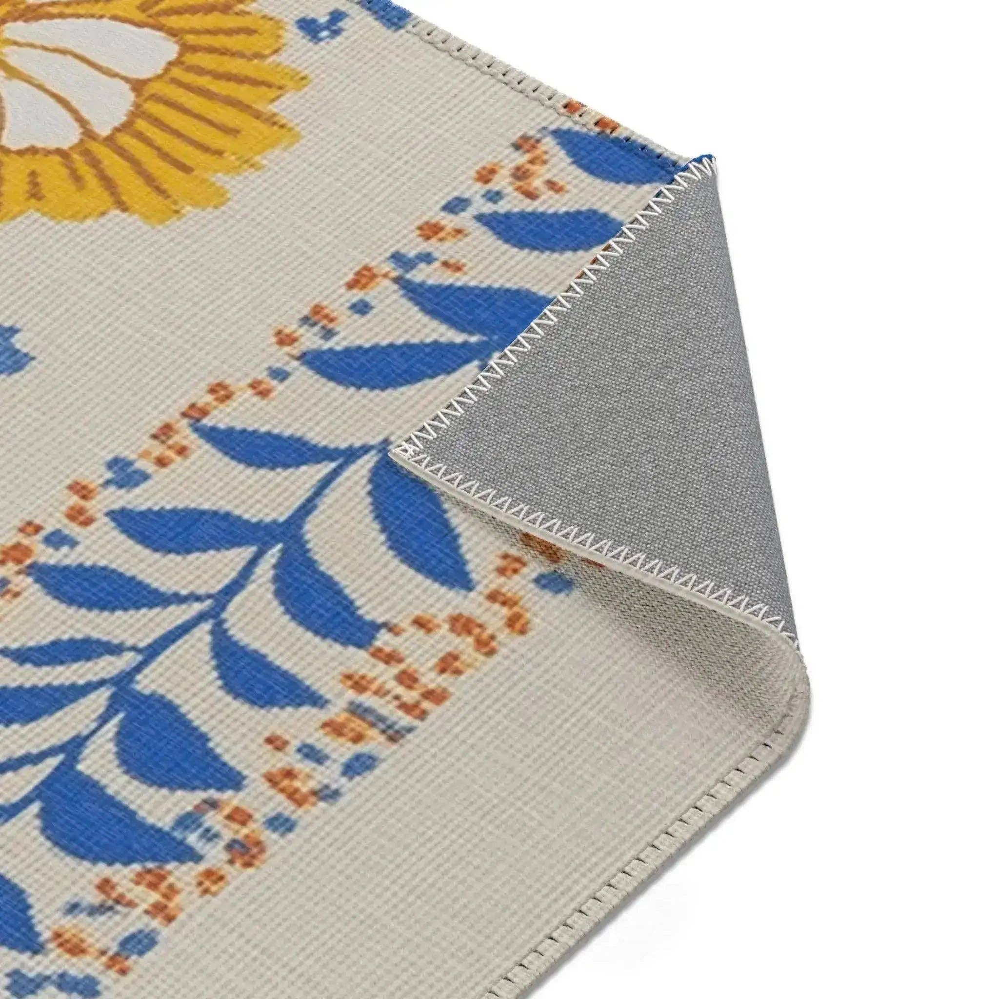 Maia Homes – wholesale Matta – Marigold Stripes – Folkloristisk Blommig Accentmatta5