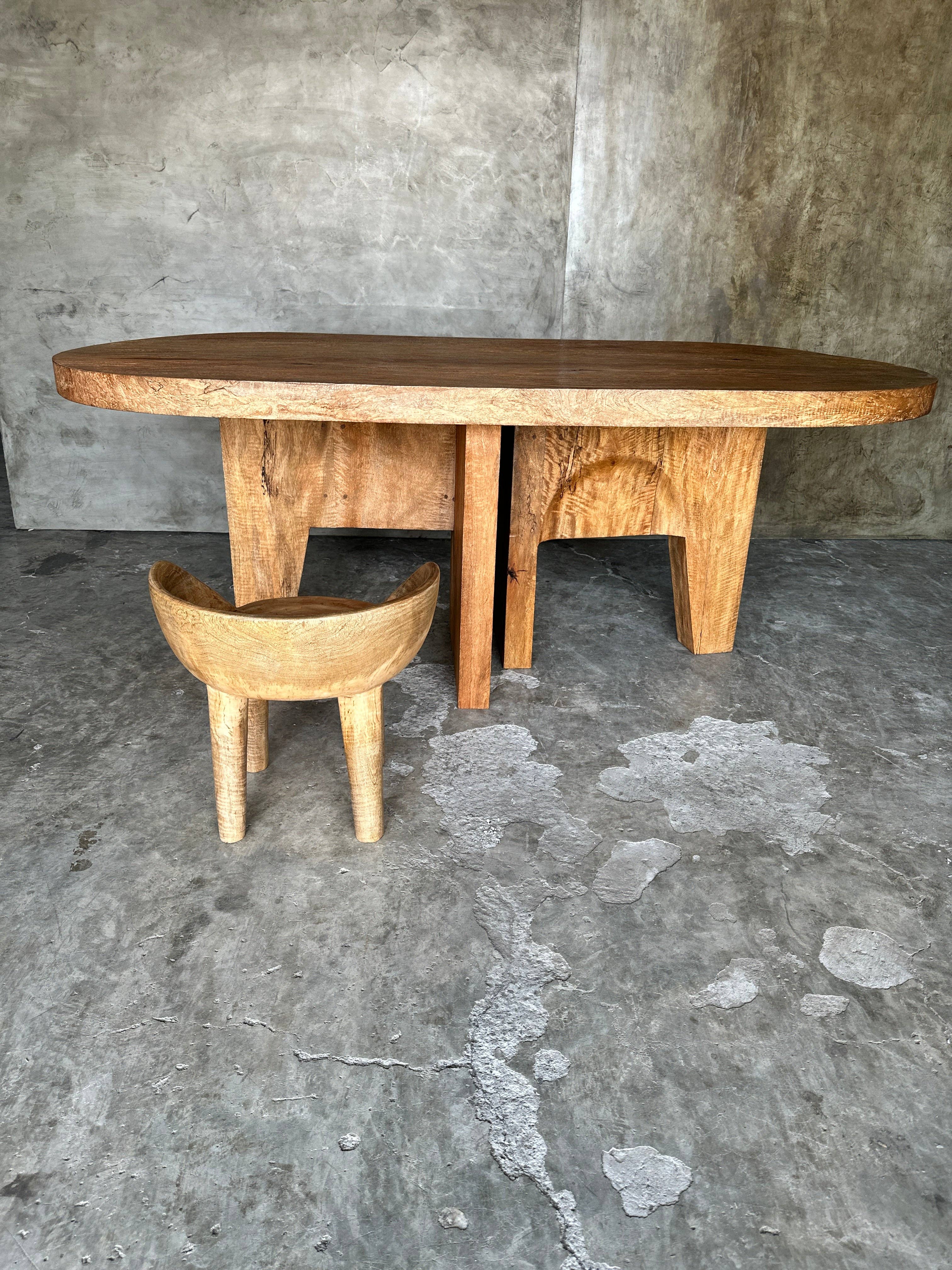 Office Objets - Wholesale Coffee Table - Massive mango wood table 2m10x1m24